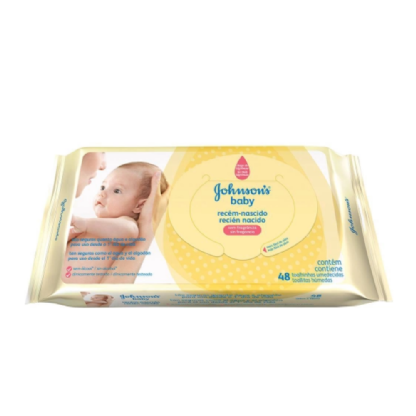TOALHINHA UMED JXJ BABY RECEM NASCIDO 48UN