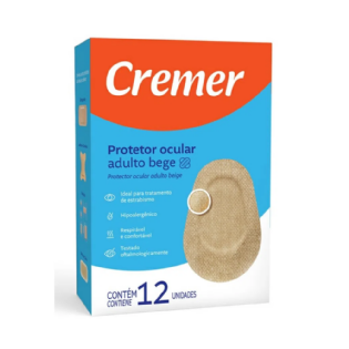 PROTETOR OCULAR ADULTO BEGE