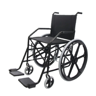 CADEIRA DE RODAS 1011 PRETA 100KG A95 L70 ASS44,5