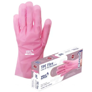 Luva TPE Flex Rosa | Tam P