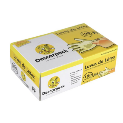 LUVA DE PROC PP DESCARPACK | Caixa Prática e Segura para Uso Profissional