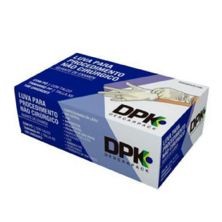 LUVA DE PROC PEQ DESCARPACK CX C/ 100 UN DPK