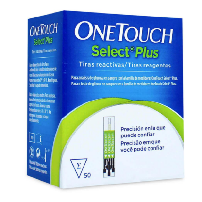 ONE TOUCH SELECT PLUS 50 TIRAS