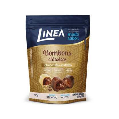 BOMBOM LINEA 110G CLASSICO SORT. POUCH C/ 10UNID