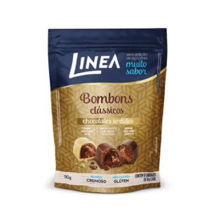 BOMBOM LINEA 110G CLASSICO SORT. POUCH C/ 10UNID