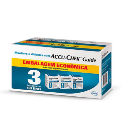 ACCU-CHEK GUIDE ECONOMY C/ 50