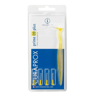 CURAPROX PRIME PLUS HANDY CPS 09 (05/UN) C/ SUPORTE UHS 451 AMARELO