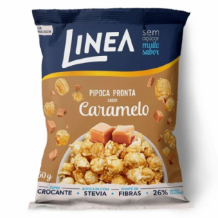 PIPOCA PRONTA LINEA 50G CARAMELO