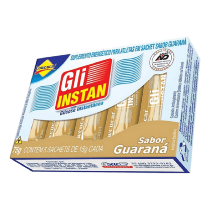 GLI INSTAN CARTUCHO C/ 5 SACHES GUARANA