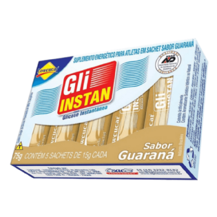 GLI INSTAN CARTUCHO C/ 5 SACHES GUARANA