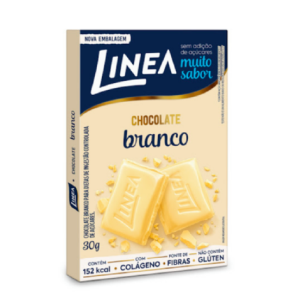 CHOCOLATE DIET LINEA  BRANCO 30G
