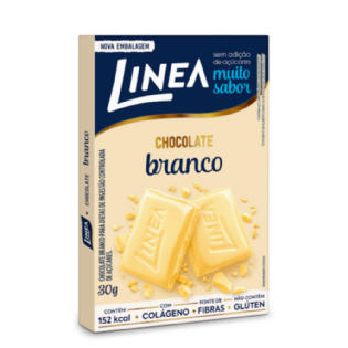 CHOCOLATE DIET LINEA  BRANCO 30G