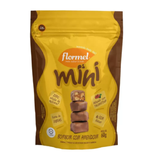 MINI BOMBOM COM AMENDOIM 70G