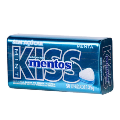 MENTOS KISS LATA AZUL.