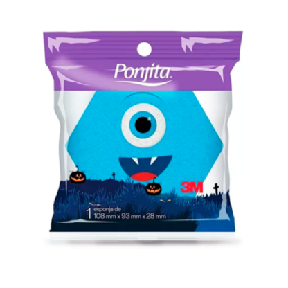 ESPONJA PONJITA KIDS INFANTIL MONSTROS 