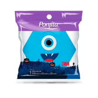 ESPONJA PONJITA KIDS INFANTIL MONSTROS 