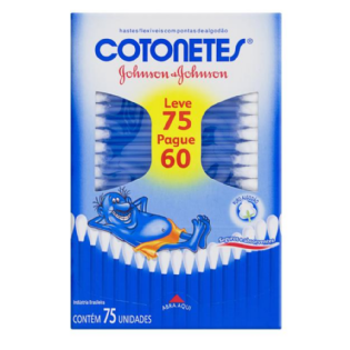 COTONETES J&J LV75 PG60