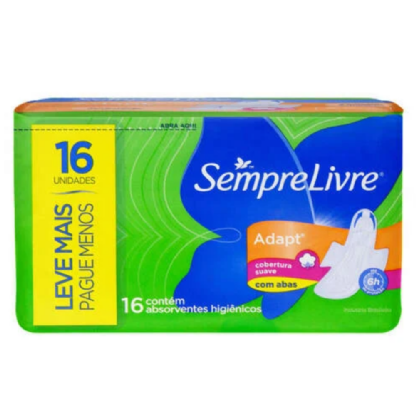 ABSORVENTE SEMPRE LIVRE ESPECIAL LEVE 16 PAGUE 14