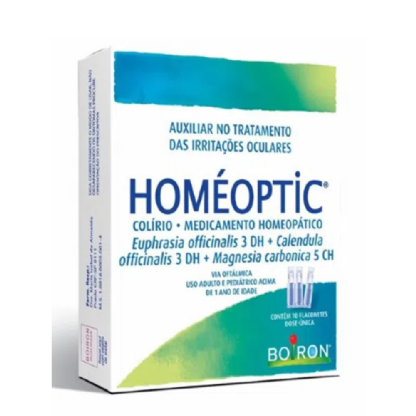 HOMEOPTIC 10 FLACODOSES (IRRITAÇÃO OCULAR)