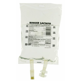 RINGER C/ LACTATO BOLSA 250ML J.P.