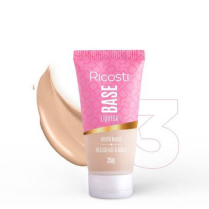 RICOSTI | Base Líquida Vegana Cor 03