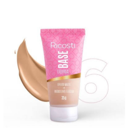 RICOSTI BASE LIQUIDA VEGANA COR 06