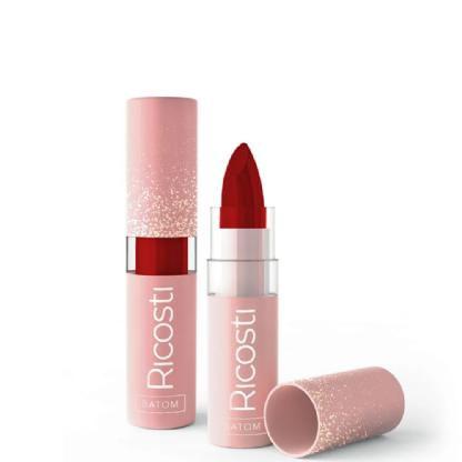 RICOSTI | Batom Vegano Carmine - Beleza Sustentável em suas Mãos