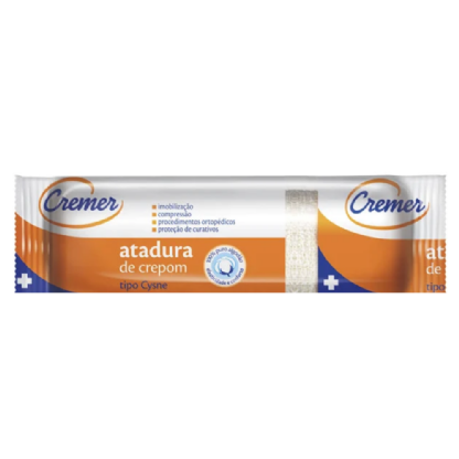 ATADURA DE CREPE 30 CM X 4.5M 13F PCT C/06 CYSNE