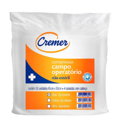 CAMPO OPERATORIO 45X50 RX | Pacote com 50 Unidades