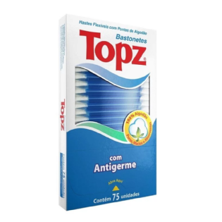 Hastes Flexíveis Topz | Caixa com 75 Unidades