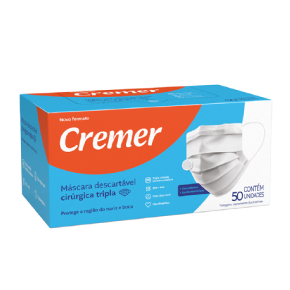 MASCARA DESC TRIPLA C/ELAST. CREMER C/ 50 UN