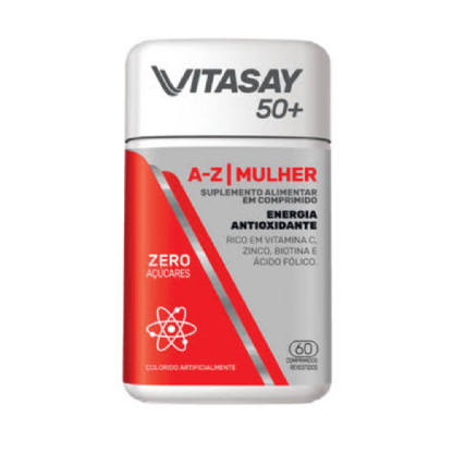 VITASAY 50+ A Z MULHER 60CPR