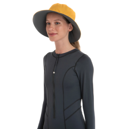 UVLINE CHAPEU CALIFORNIA FEM NAC CHUMBO/AMARELO QUEIMADO UN                  