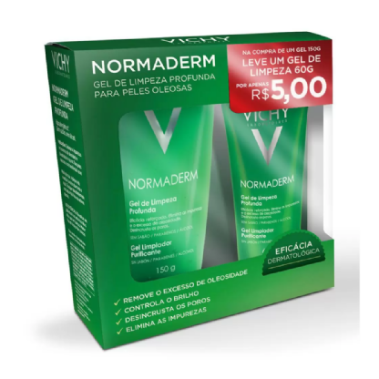 VICHY NORMADERM GEL 150G LEVE MAIS O DE 60G POR R$ 5,00