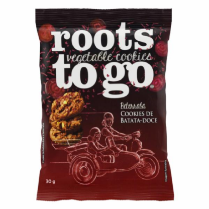 ROOTS TO GO COOKIES BETERRABA/BAT/DOCE 30G