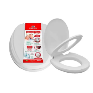 ASSENTO SANIT ELEVADO 7,5CM ALMOFADADO 10400364
