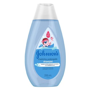 SHAMPOO JOHNSONS BABY CHEIRINHO PROLONGADO FR 200ML (AZUL)