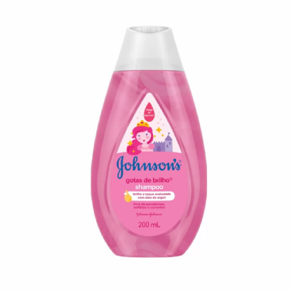 SHAMPOO JOHNSONS BABY GTS BRILHO FR 200ML (PINK)