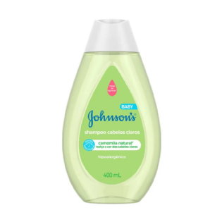 SHAMPOO JOHNSONS BABY CAB CLAROS FR 400ML(VERDE)