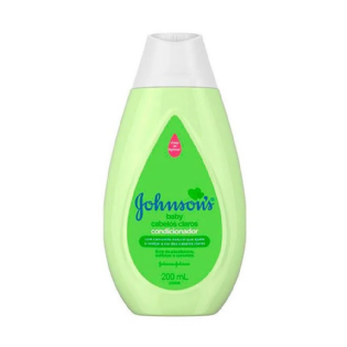 CONDICIONADOR JOHNSONS BABY CAB. CLAROS FR 200ML(VERDE)