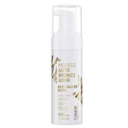 SKELT AUTOBRONZEADOR EM MOUSSE RED CARPET GLOW 140ML
