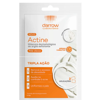 DARROW ACTINE MASCARA DERM/ DE ARGILA ESFOLIANTE SACHE