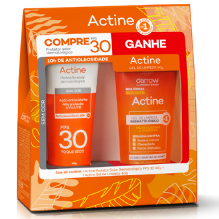 DARROW ACTINE FPS 30 + SAB LIQUIDO 60ML KIT
