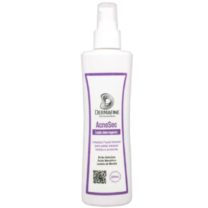 ACNE SEC LOCAO ADSTRINGENTE 200ML DERMA FINE
