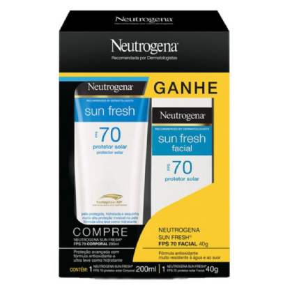 NEUTROGENA KIT NEUTROGENA SUN F70 + FAC F70 KIT