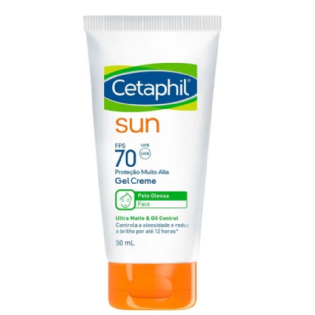 CETAPHIL SUN FPS 70 GEL CREME PELE OLEOSA COM COR 50ML