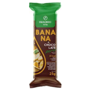 BARRA EQBV BANANA COM CHOCOLATE 25G