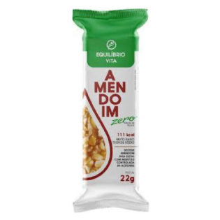 BARRA EQBV AMENDOIM ZERO AÇUCAR 22G