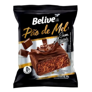 BLV PAO DE MEL S/ ACUCAR 45G