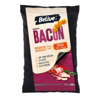 BLV MILHO SNACK BACON 35G